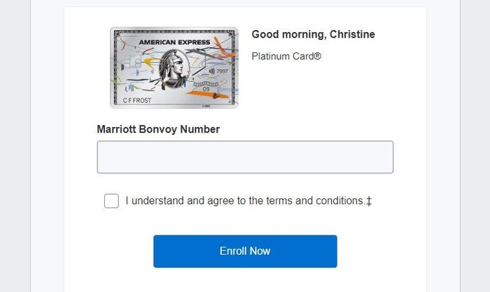 Amex Platinum Card Marriott Status Enroll Amex Platinum Card Marriott Status Enroll