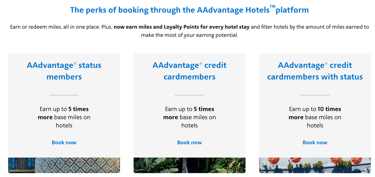 Book through AAdvantage Hotels