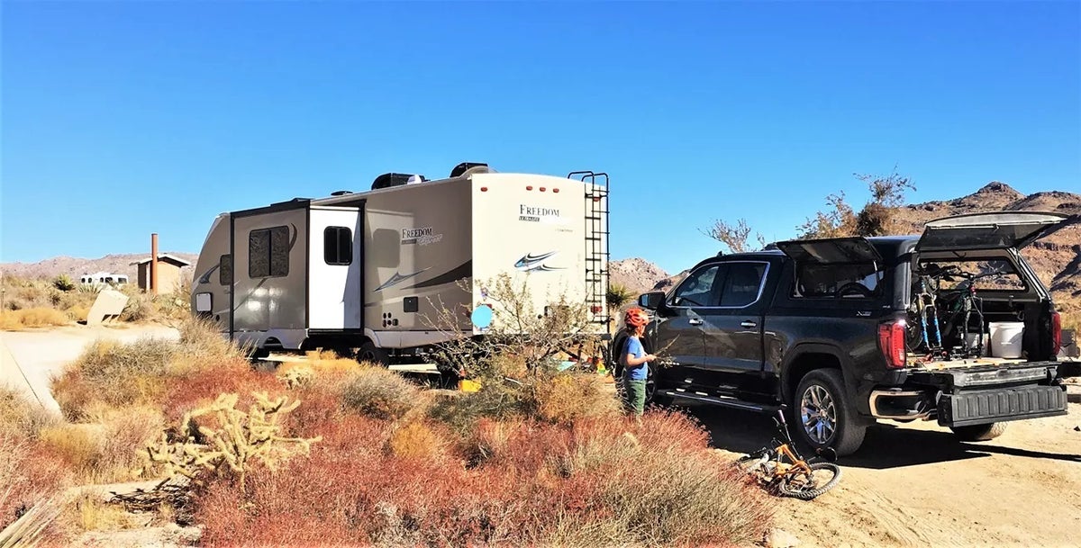 Camping in Mojave National Preserve