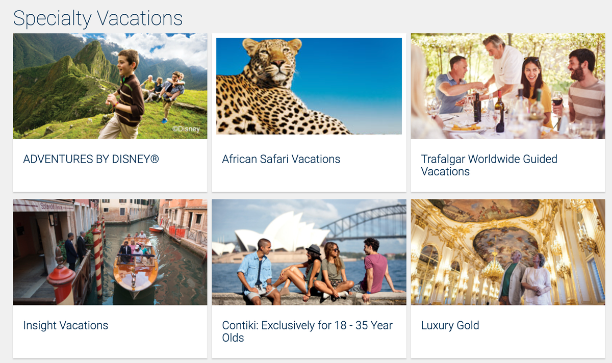 Costco Travel Specialty Vacation Packages