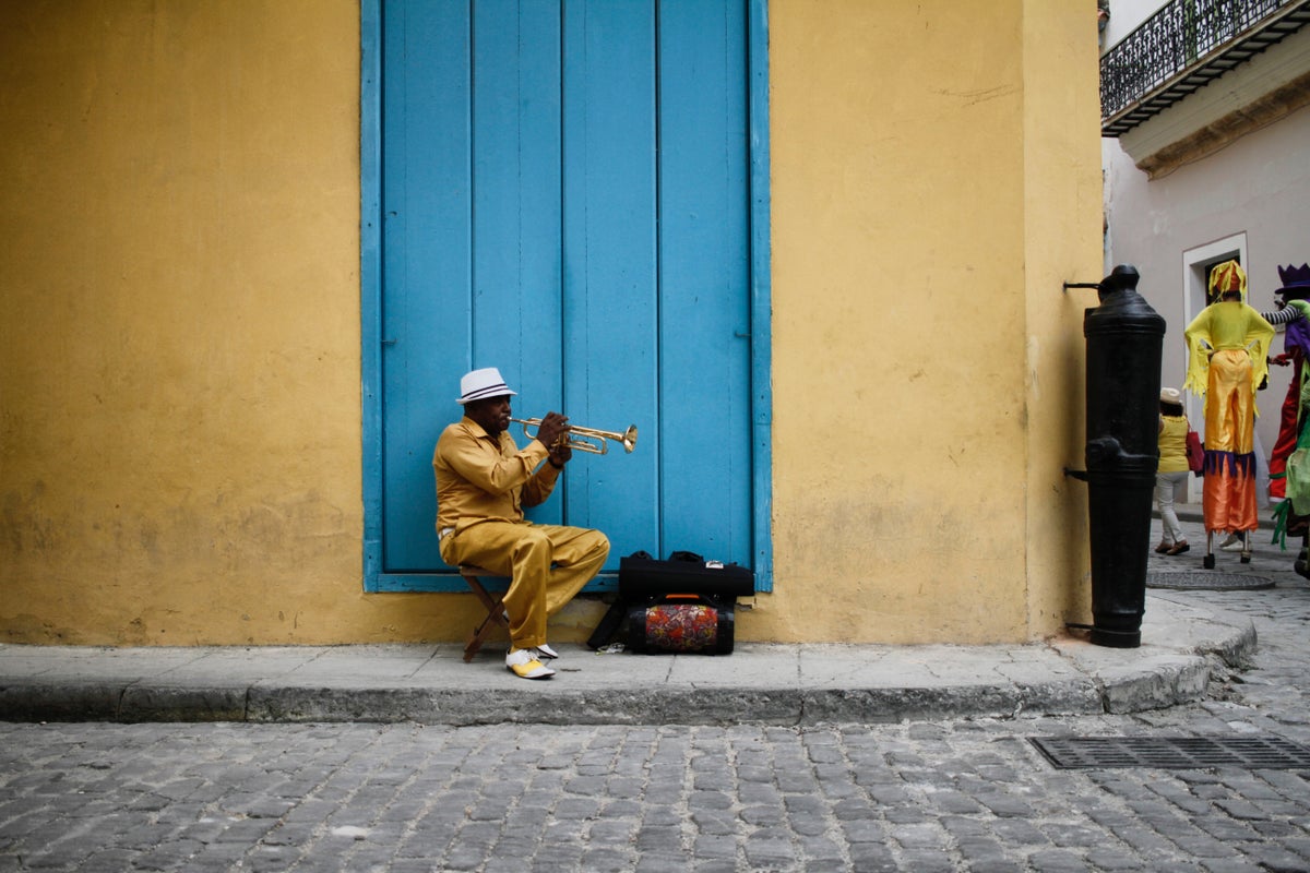 Cuba trumpet player