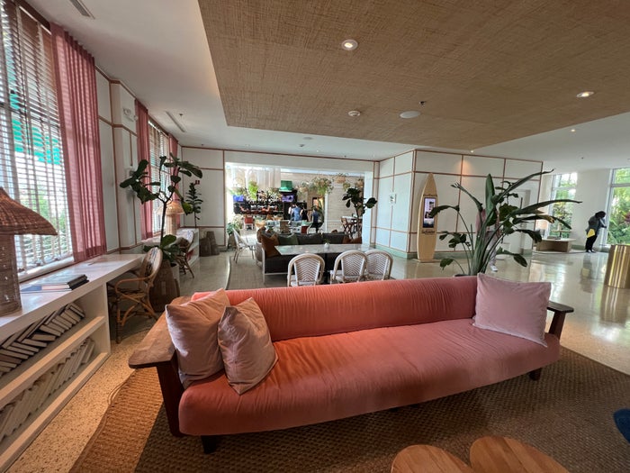 Kimpton Surfcomber Lobby Sofa and Seats