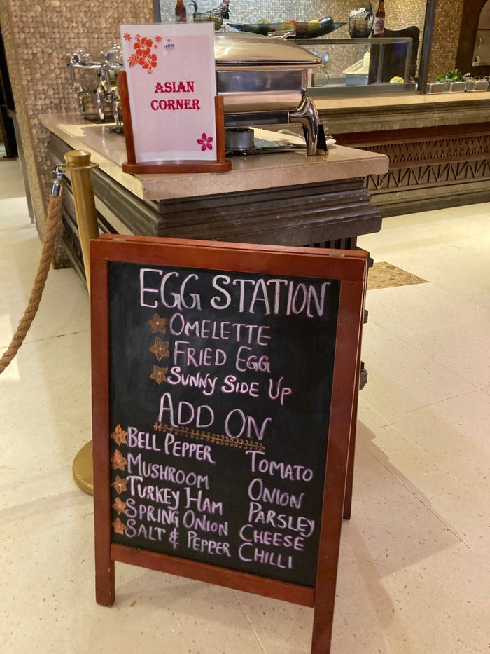 Lapita Dubai Parks and Resorts Autograph Collection Kalea breakfast eggs