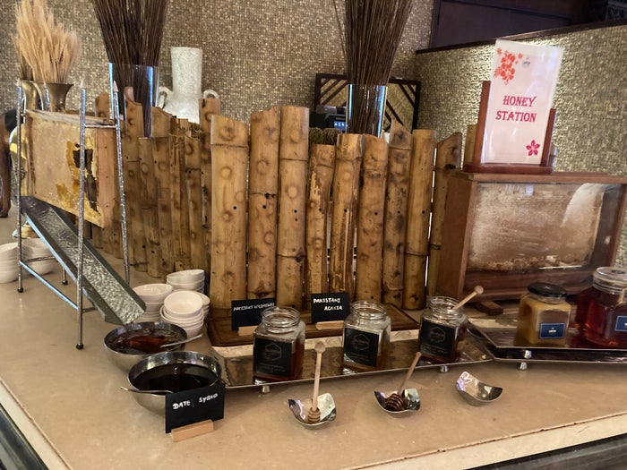 Lapita Dubai Parks and Resorts Autograph Collection Kalea breakfast honey station