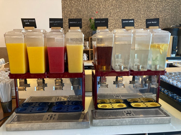 Lapita Dubai Parks and Resorts Autograph Collection Kalea breakfast juices