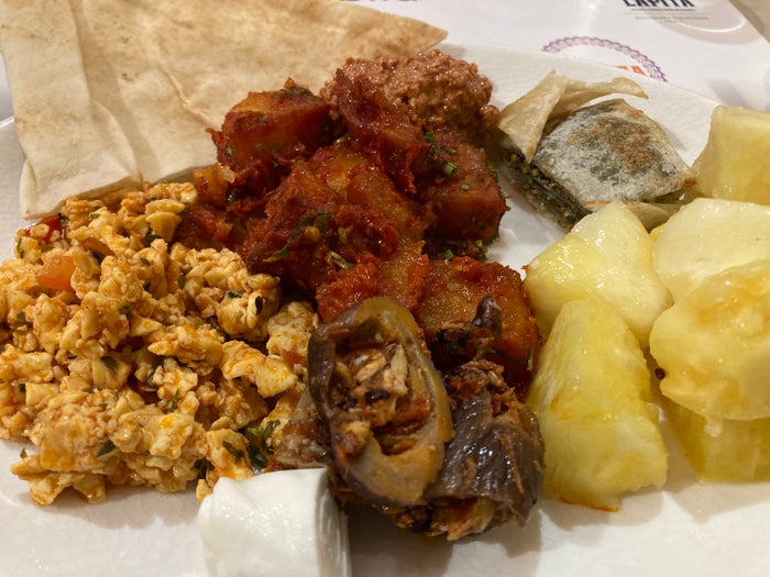 Lapita Dubai Parks and Resorts Autograph Collection Kalea breakfast plate