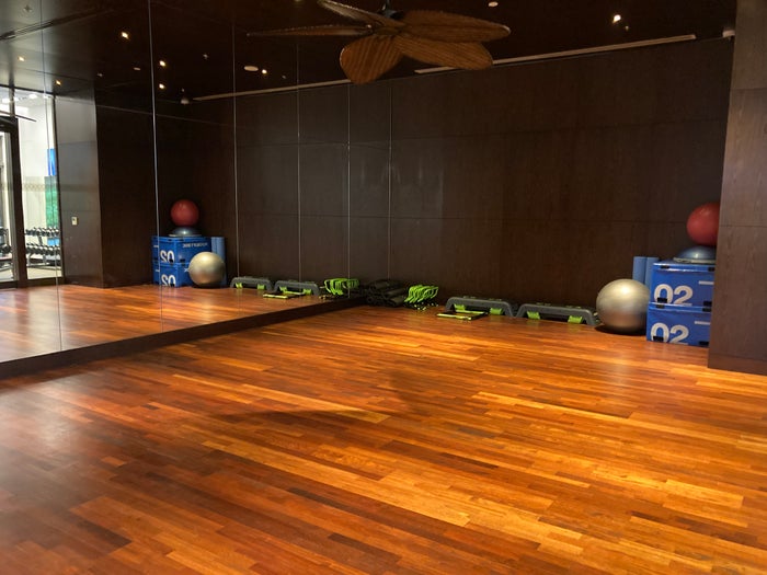 Lapita Dubai Parks and Resorts Autograph Collection gym room