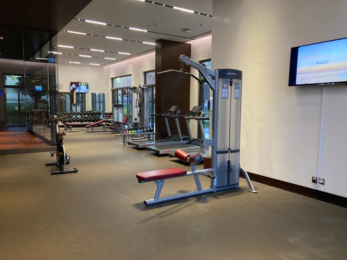 Lapita Dubai Parks and Resorts Autograph Collection gym weights treadmills