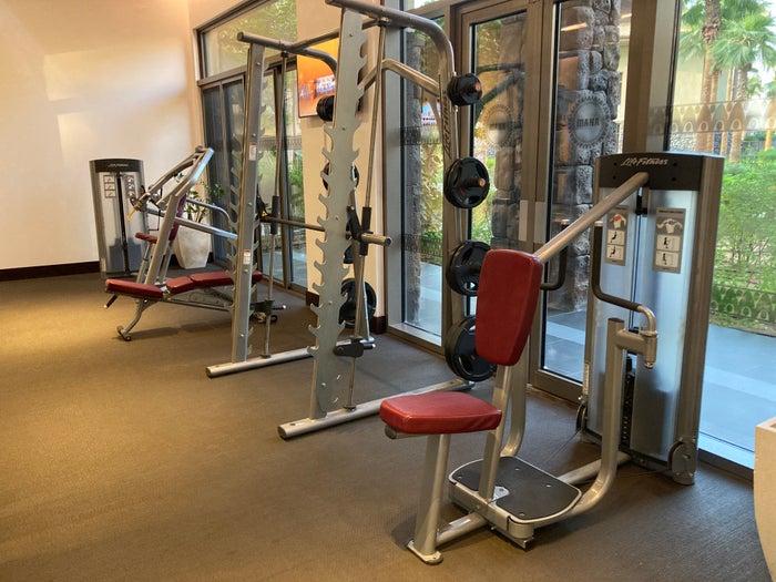 Lapita Dubai Parks and Resorts Autograph Collection gym weights