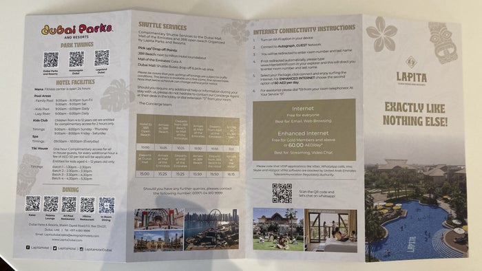 Lapita Dubai Parks and Resorts Autograph Collection junior suite park info