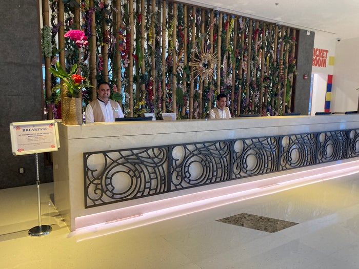 Lapita Dubai Parks and Resorts Autograph Collection reception