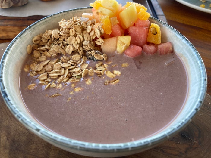 Sheraton Fiji Golf and Beach Resort Tatavu breakfast acai Sheraton Fiji Golf and Beach Resort Tatavu breakfast acai