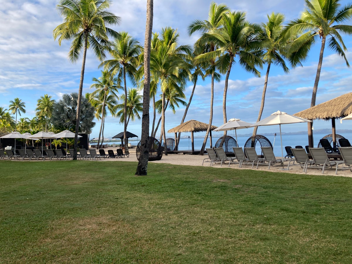 Sheraton Fiji Golf and Beach Resort beach seating options