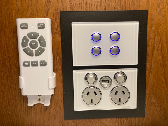 Sheraton Fiji Golf and Beach Resort bedroom control panel Sheraton Fiji Golf and Beach Resort bedroom control panel