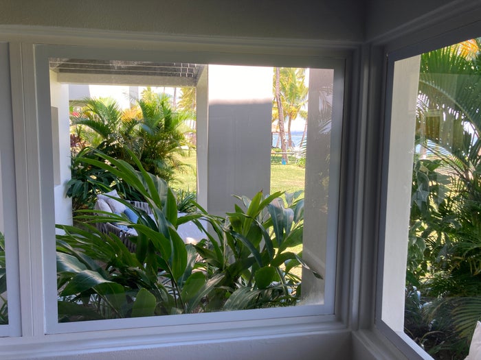 Sheraton Fiji Golf and Beach Resort bedroom windows Sheraton Fiji Golf and Beach Resort bedroom windows
