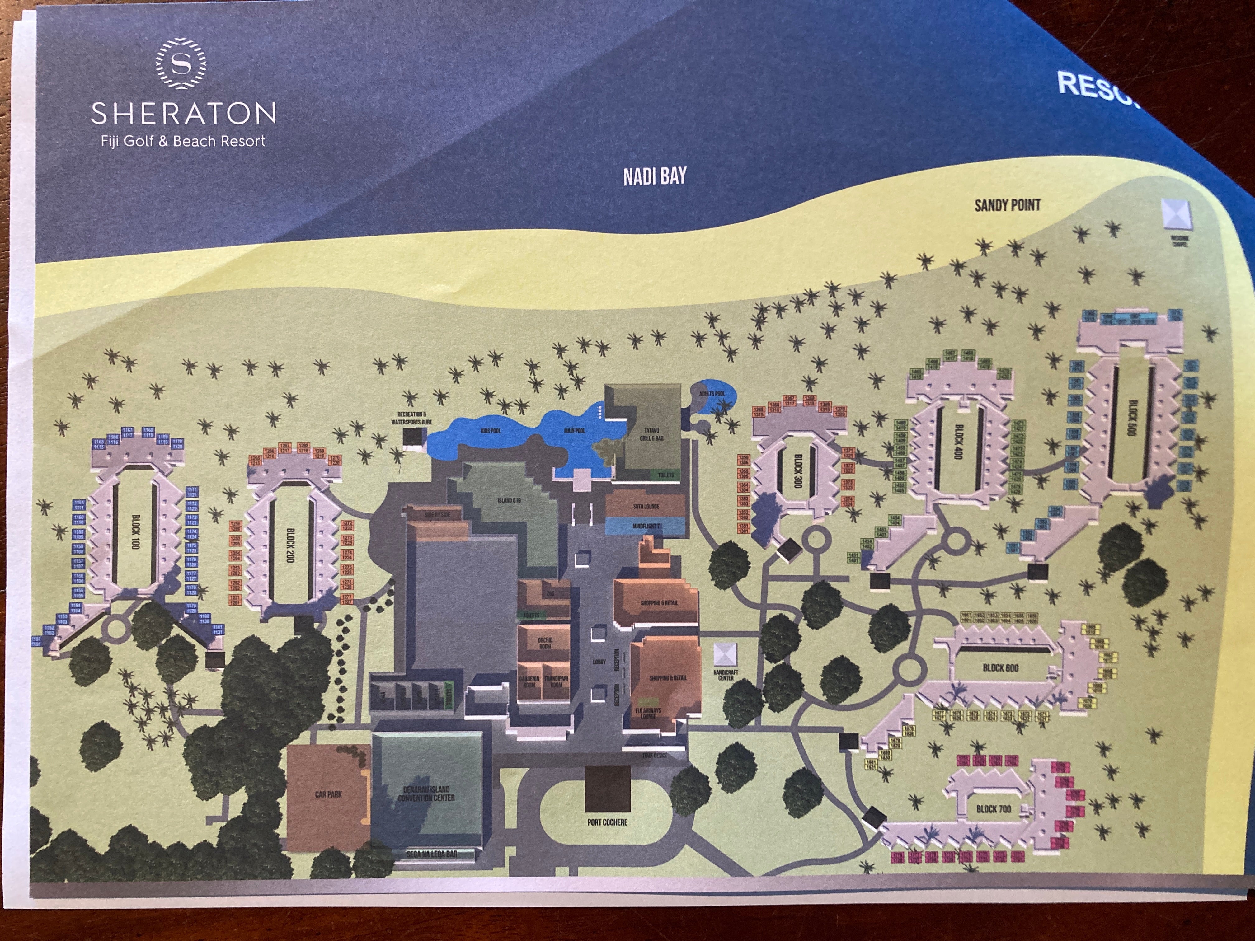 Sheraton Fiji Golf amp Beach Resort - Sheraton Fiji Golf And Beach Resort Map Of Property 