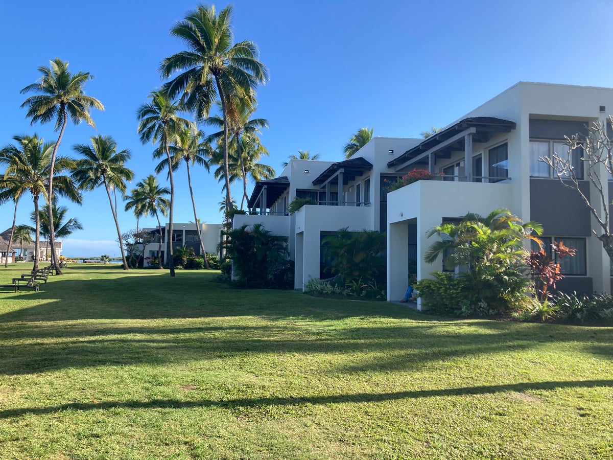Sheraton Fiji Golf and Beach Resort ocean front patios