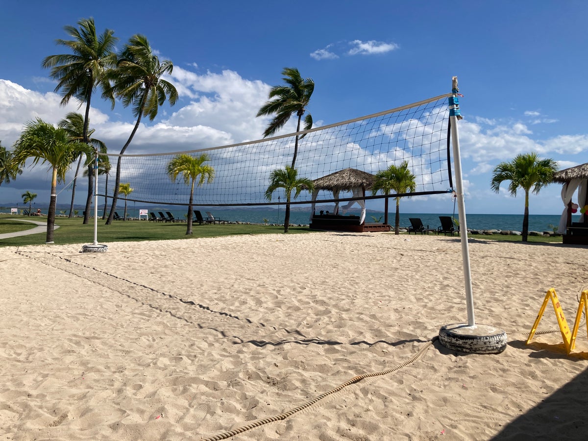 Sheraton Fiji Golf and Beach Resort sand volleyball