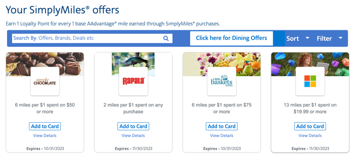 SimplyMiles Offers SimplyMiles Offers