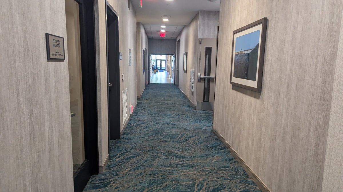 SunCoast Park Hotel Anaheim hallway