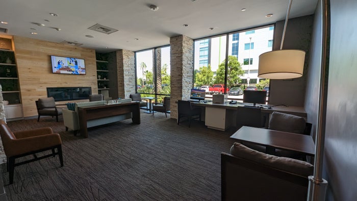 SunCoast Park Hotel Anaheim lobby entertainment seating SunCoast Park Hotel Anaheim lobby entertainment seating