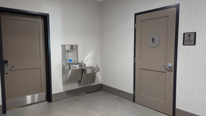 SunCoast Park Hotel Anaheim lobby restrooms SunCoast Park Hotel Anaheim lobby restrooms