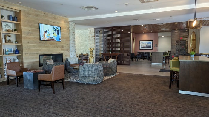 SunCoast Park Hotel Anaheim lobby seating SunCoast Park Hotel Anaheim lobby seating