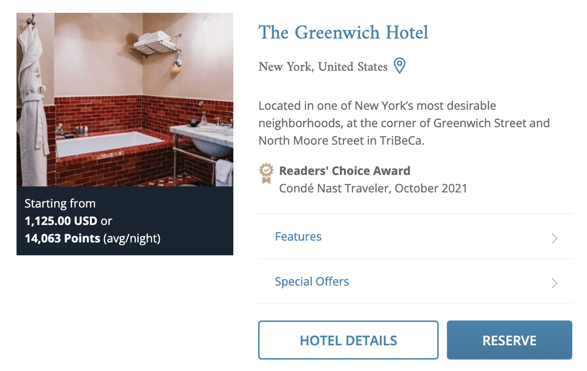 The Greenwich Hotel New York