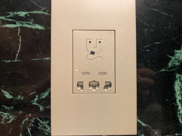 The Serangoon House Singapore Tribute Portfolio bathroom shaver charger The Serangoon House Singapore Tribute Portfolio bathroom shaver charger