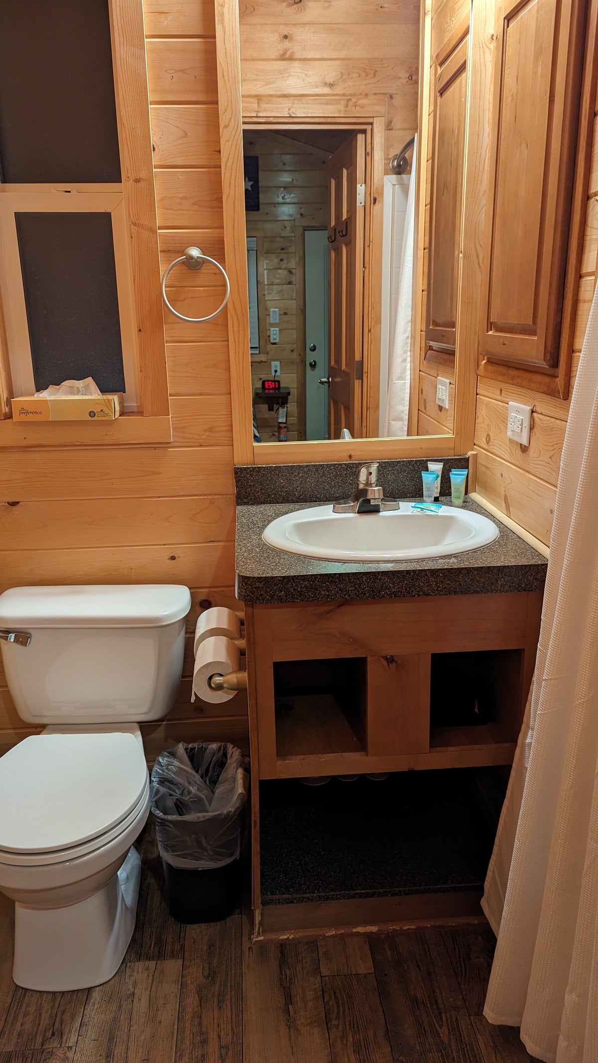 Thousand Trails Colorado River cabin bathroom