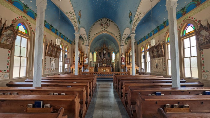 Thousand Trails Colorado River nearby attractions painted churches