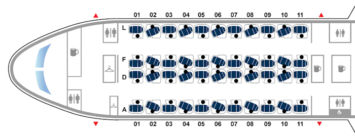 United Polaris seat map Boeing 787 10 United Polaris seat map Boeing 787 10