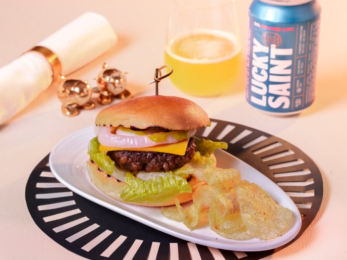 Virgin Atlantic burger Virgin Atlantic burger
