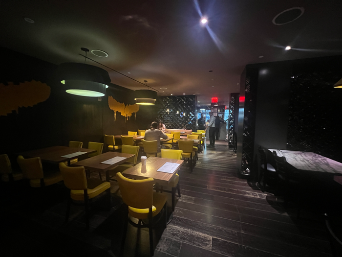 The Time New York Serafina seating The Time New York Serafina Seating