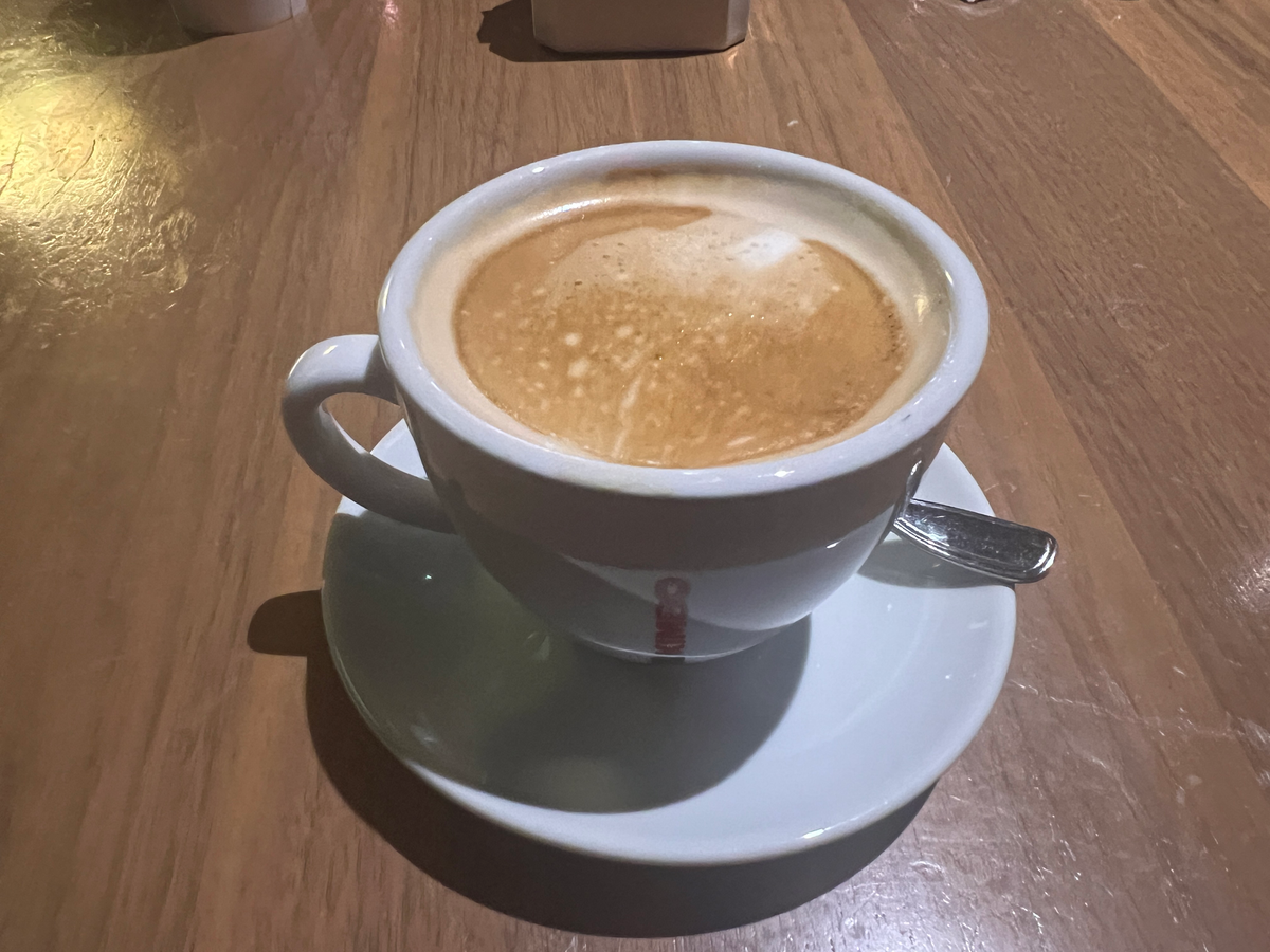 The Time New York Serafina latte