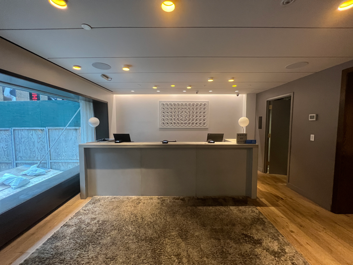 The Time New York reception desk The Time New York reception desk