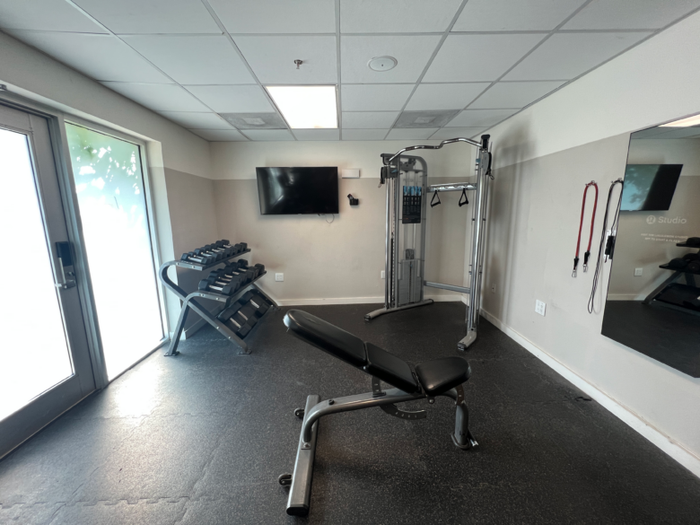 Kimpton Surfcomber Fitness Center Interior