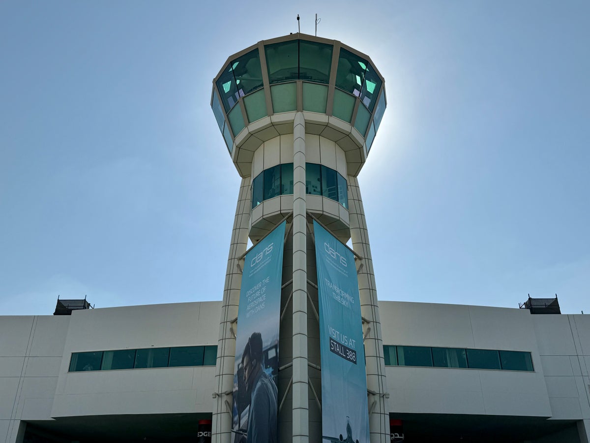 ATC tower at Duabi Airshow