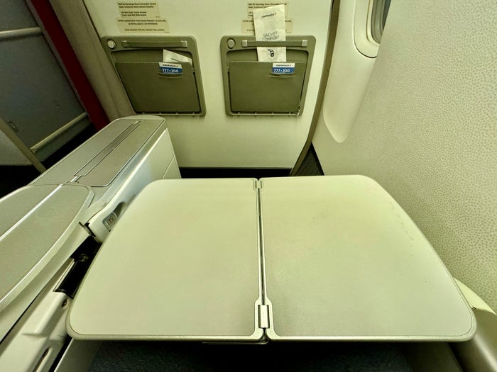 Air France 777 Business Class Tray Table Air France 777 Business Class Tray Table
