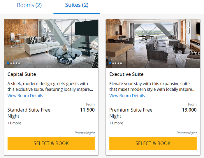 Andaz Capital Gate Abu Dhabi suite choices Andaz Capital Gate Abu Dhabi suite choices
