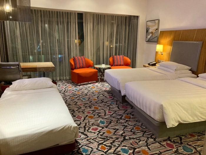 Andaz Capital Gate Abu Dhabi twin room Andaz Capital Gate Abu Dhabi twin room