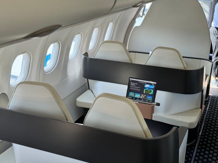 Beond cabin at Dubai Airshow 2023