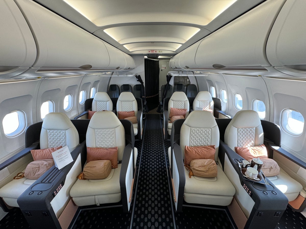 Beond cabin interior Dubai Airshow 2023