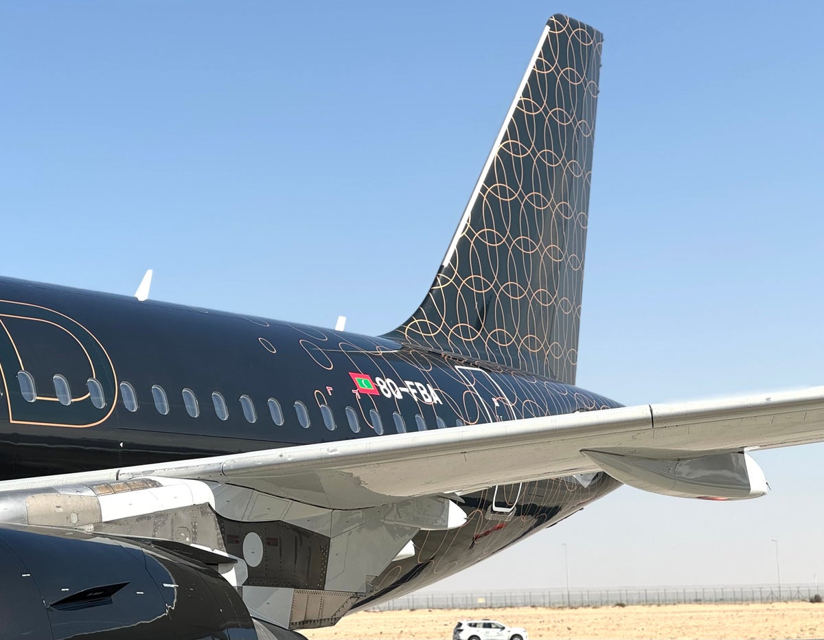 Beond tail number at Dubai Airshow 2023