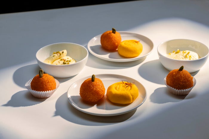 British Airways Diwali desserts British Airways Diwali desserts