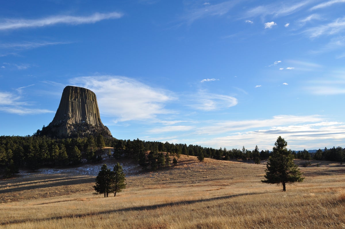 Devils Tower National Monument Ideal Weather