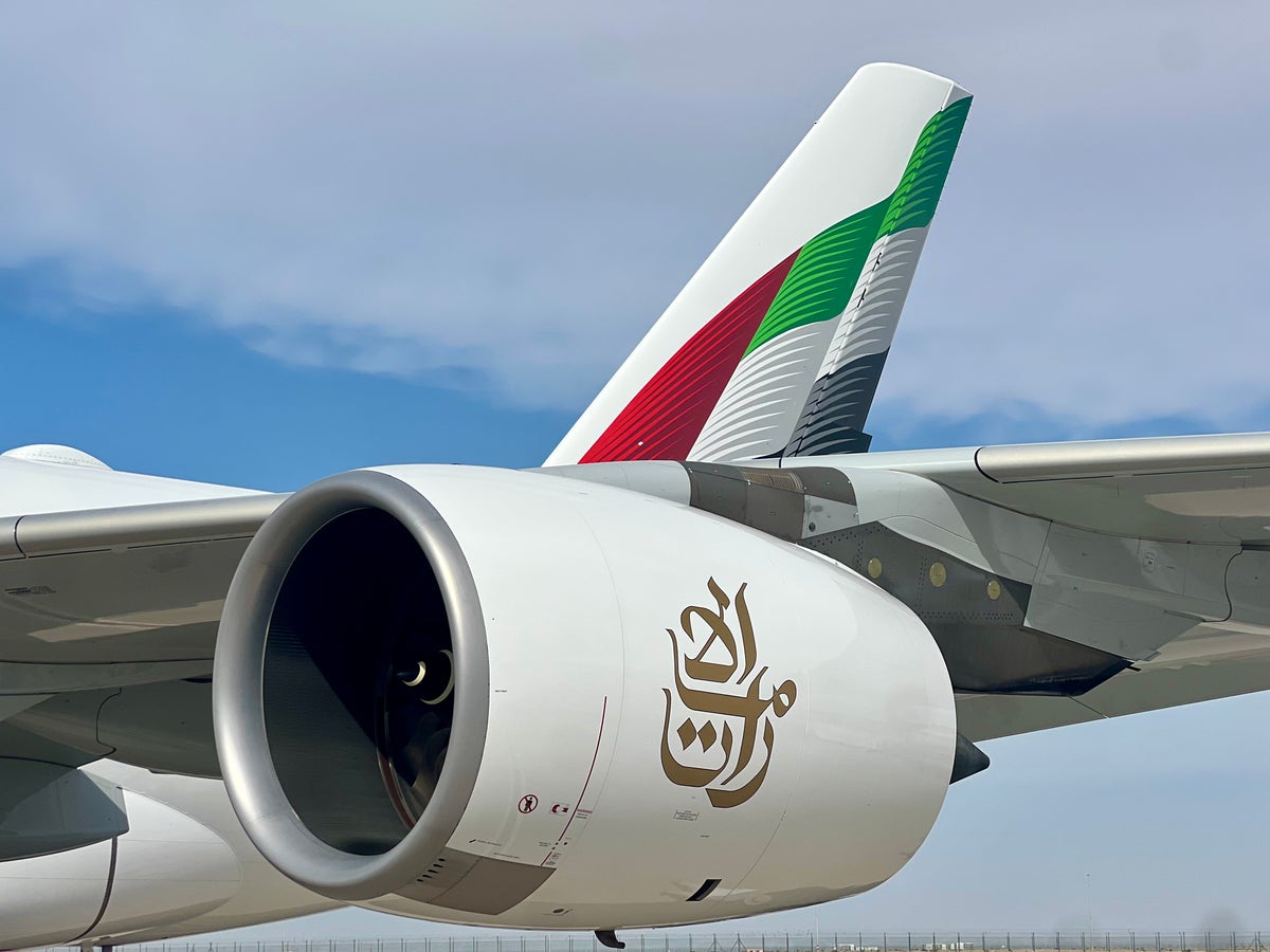 Dubai Air Show Emirates Airbus A380