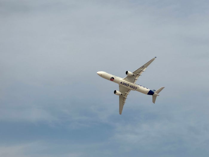 Dubai Airshow Airbus A350X 1