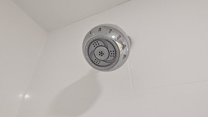 Hampton Inn and Suites Aurora South Denver room bathroom shower adjustable head Hampton Inn and Suites Aurora South Denver room bathroom shower adjustable head