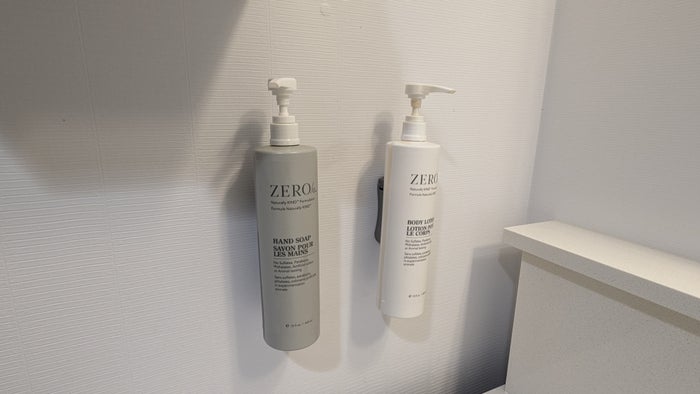 Hampton Inn and Suites Aurora South Denver room bathroom soap and lotion Hampton Inn and Suites Aurora South Denver room bathroom soap and lotion